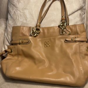 Coach Camel Shoulder Bag !